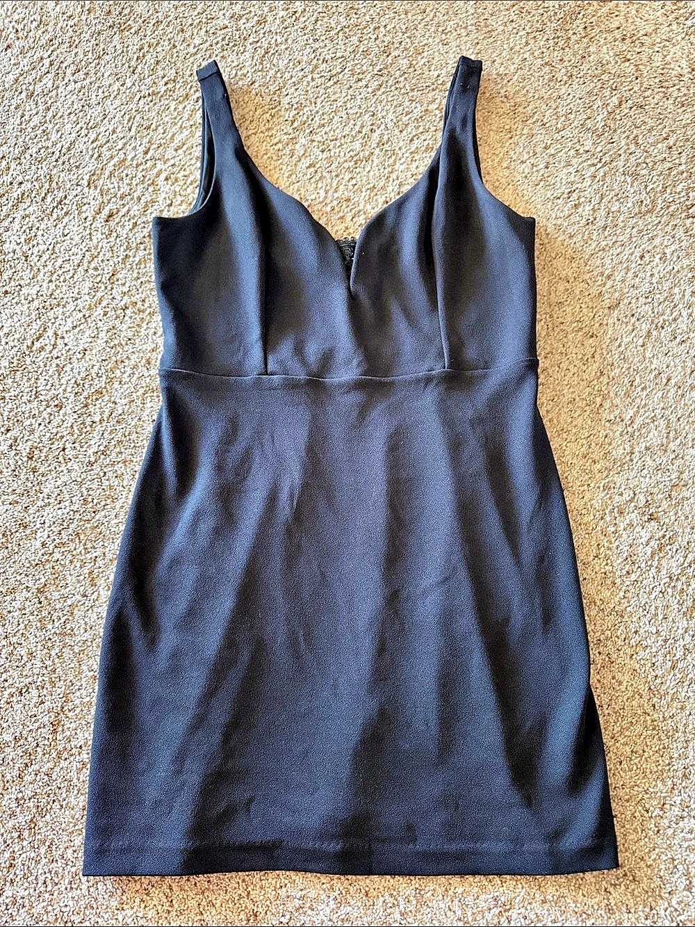 Express Black Mini Dress Size 12 Like New
